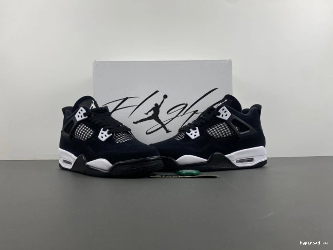 Retro FQ8213-001 4 White Jordan Thunder Air 1030